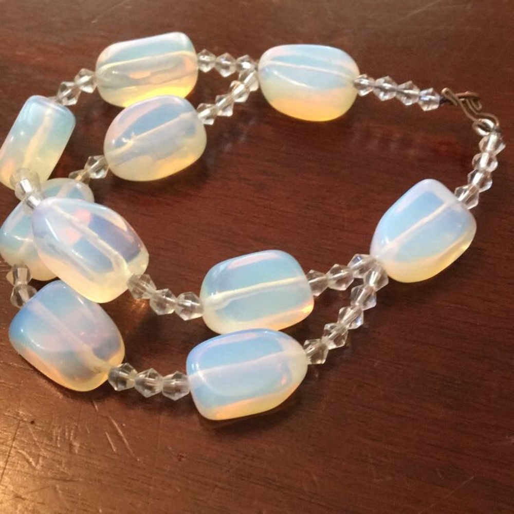 Vintage Light Crystal Bracelet